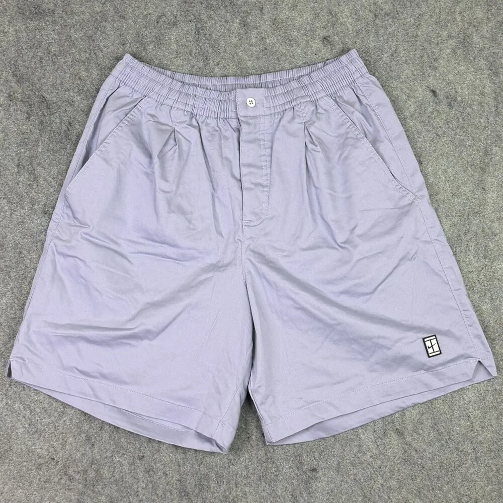 Men's Nike Court Heritage Tennis Shorts Size Large Dri-FIT CK9845-519